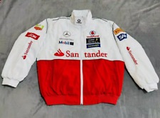 Adult F1 Vintage Racing Jacket, Mercedes-Benz Jacket,Ebroidered Cotton Padded