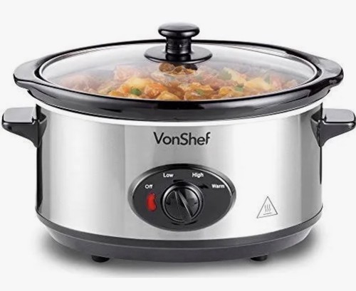 Vonshef stainless steel - vonshef, 6.5l
