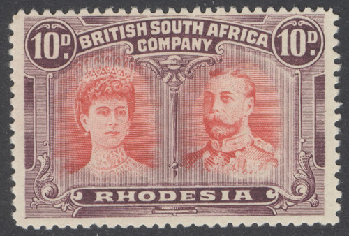 149 rhodesia 1910 10d - 149,