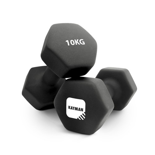 Kayman neoprene dumbbells - neoprene, pair