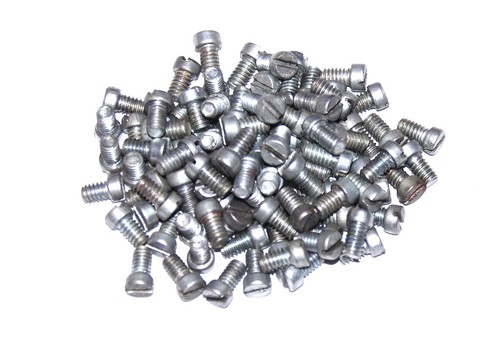 50x meccano part 37b bolt - bolt, zinc