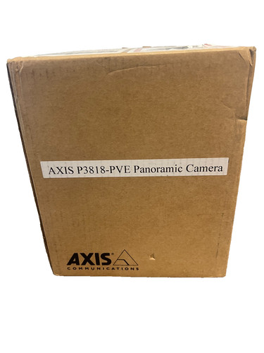 Axis p3818 pve panoramic - axis, p3818-pve