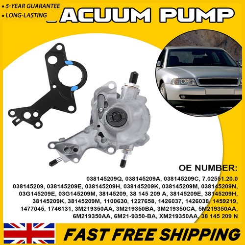 Vacuum pump for audi - vacuum,