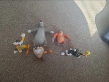 Vintage Pvc Figure Lot Looney Tunes And Jundle Book