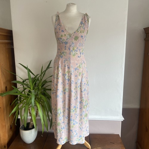 Zara long pink floral - long,