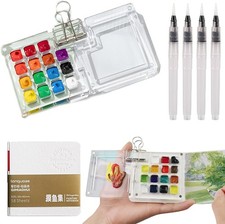 15 Grids Acrylic Travel Paint
