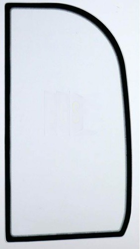 Side behind door glass - door,