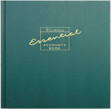 Collins EAB1 Essential Accounting Ledger Book for Financial Management