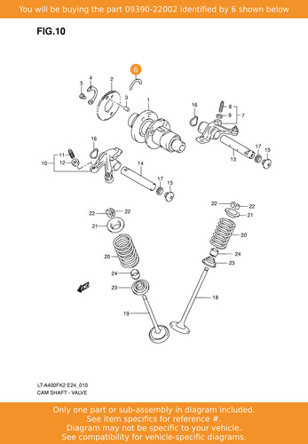 Suzuki ring 09390 22002 oem - c, ring,