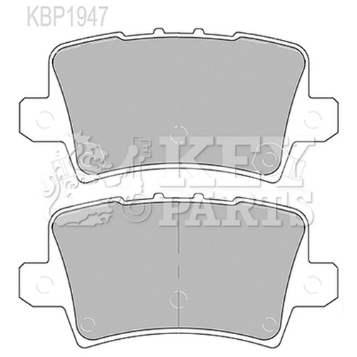Brake pads set for honda - set, civic