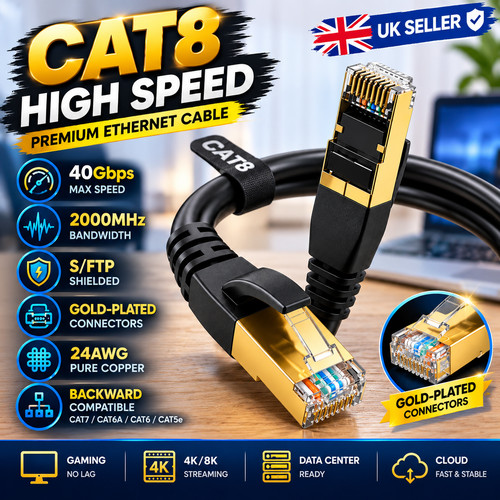 Ethernet cable rj45 - rj45, cat8