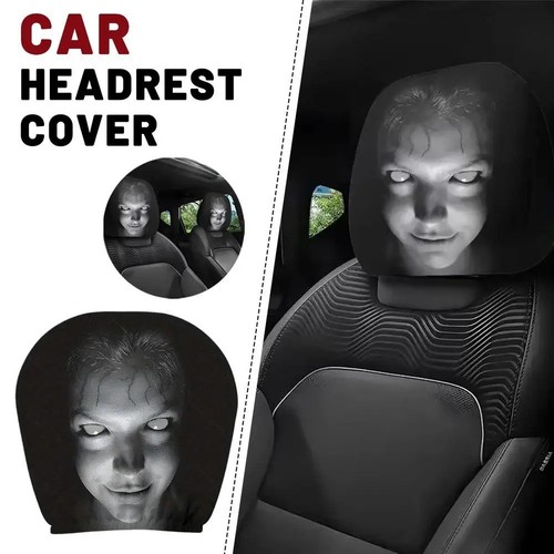 Ghost car headrest - ghost,