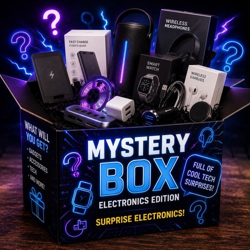 Mystery box brand new items - box,
