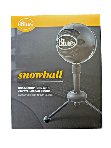 Blue snowball usb microphone - blue,