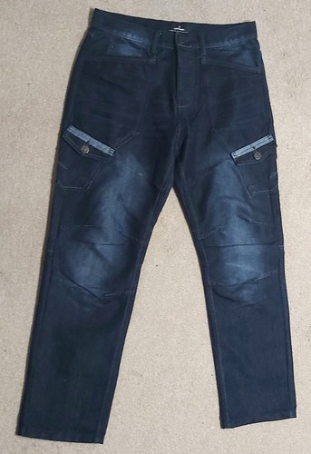 Airwalk dark blue denim cargo - dark,