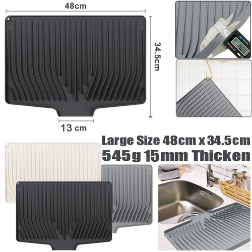 Silicone dish draining mat - silicone,