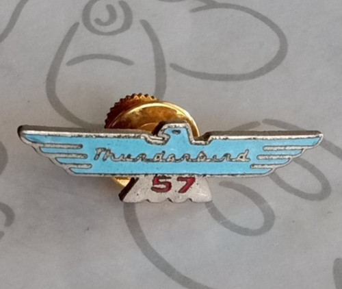 Ford thunderbird logo blue - 57,