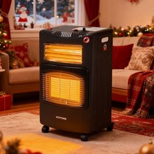 Calor Portable Gas Heater Home Butane Cabinet Fire Indoor Outdoor Space Heaters
