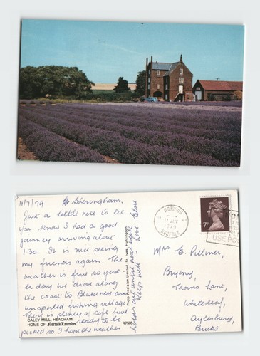 Vintage postcard caley mill - vintage,
