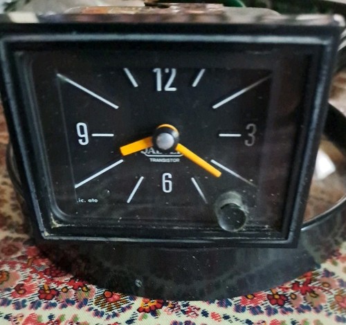 Vintage car clock 12v - vintage,