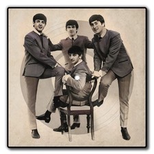 The Beatles Love Me Do PS I Love You 7” SQUARE PICTURE DISC.