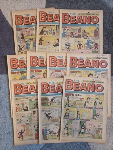 Consecutive beano comics - 10,