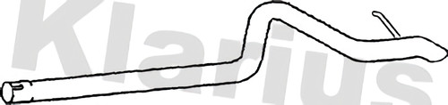 Klarius tail pipe - , ford