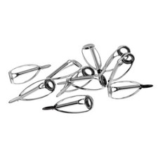 10Pcs Fishing Rod Eyes Ceramic