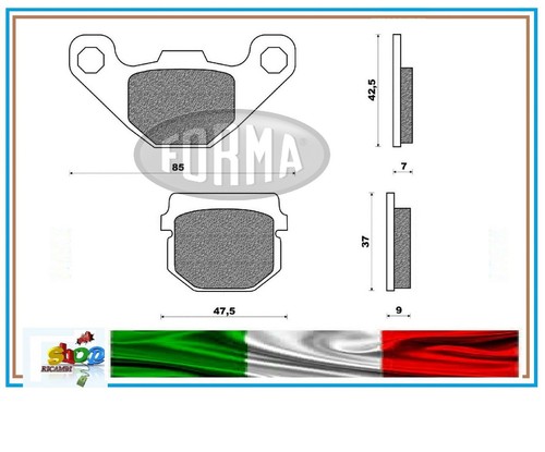 Pair pads shape dp02057 for - shape,