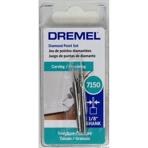 Dremel diamond point set - point, 7150