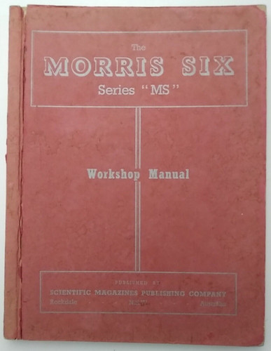 Morris six series - morris, original