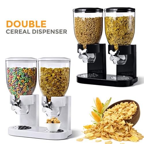 Double cereal dispenser - double,