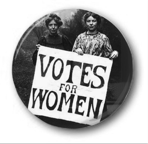 Votes for women 25mm - -, 1"