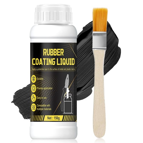 150g rubber paint black - rubber,