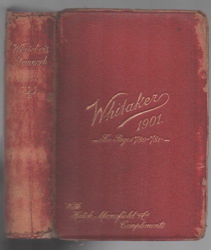 Whitaker almanack for 1901 - whitaker's,