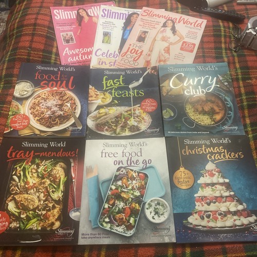 Slimming world books - 6x,