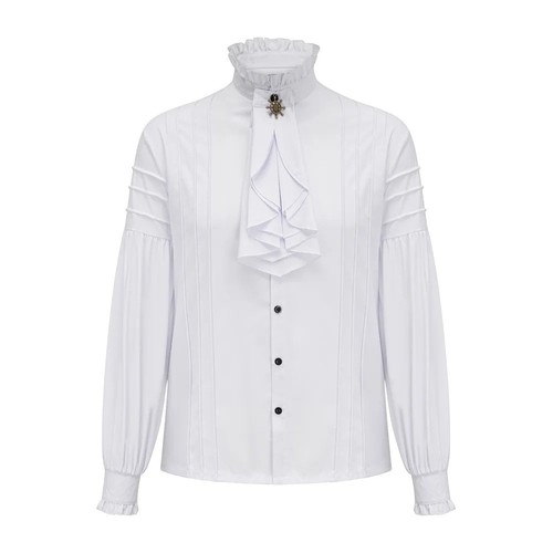 Men victorian ruffled stand - ruffled,