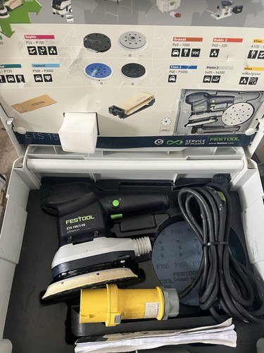 Festool ets 150 110v - 150/3, eq