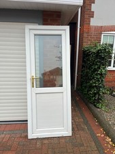 White UPVC Door