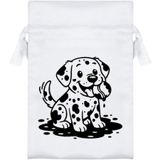 'Muddy Labrador Puppy' Satin