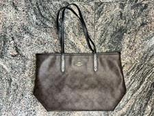 Coach Signature Monogram Tote