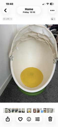 Ikea swivel kids egg chair - kids,