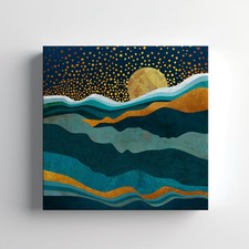 Abstract Landscape Sunset