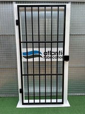 Steel security door gate with - steel,