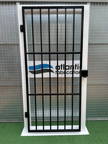 Steel security door gate - security, with