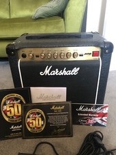 Marshall JVM1C 50th Anniversary Combo with Foot Switch - Home Use Only