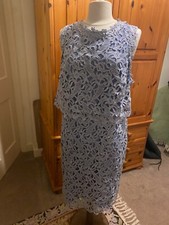 kaliko dress blue and silver