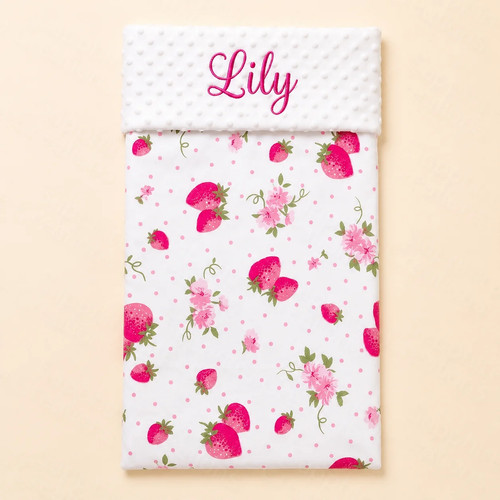 Strawberry baby girls - strawberry, pink