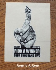 Decal Sticker Volcom Skateboard Skate Longboard BMX Surf 
