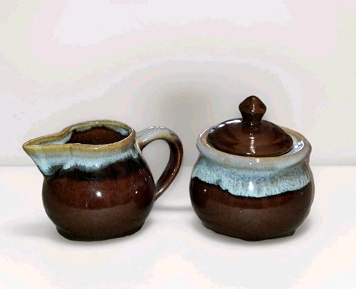 Vintage brown dripware - vintage,
